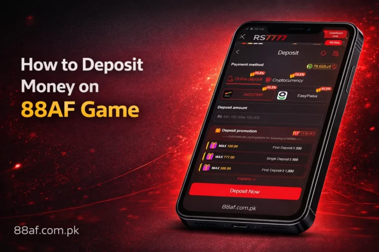 88af game deposit process