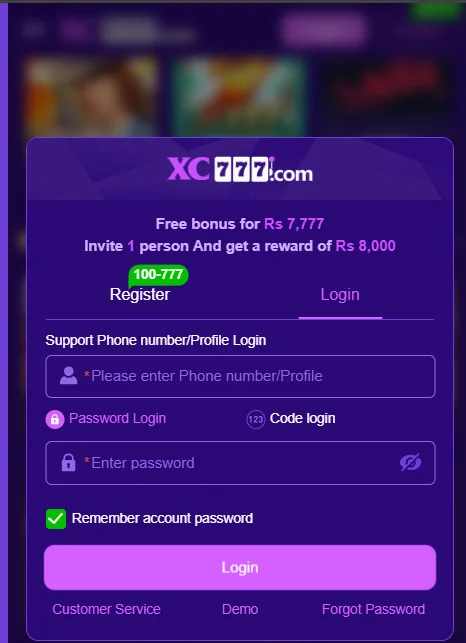 XC777 Game Apk