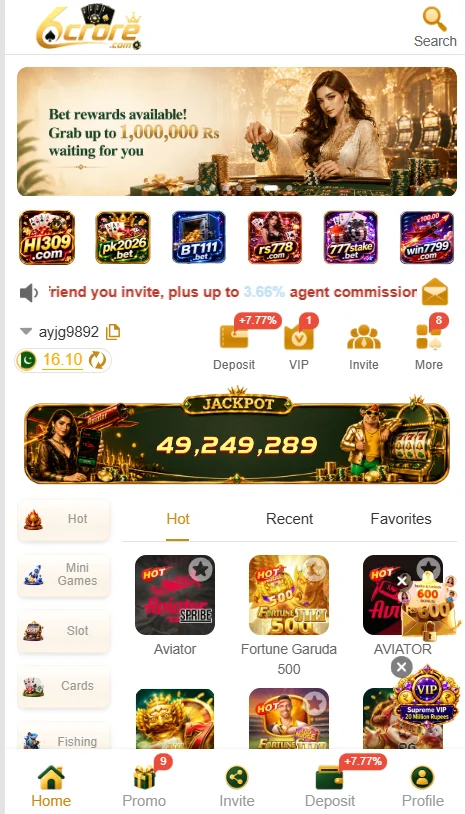 6Crore Game App