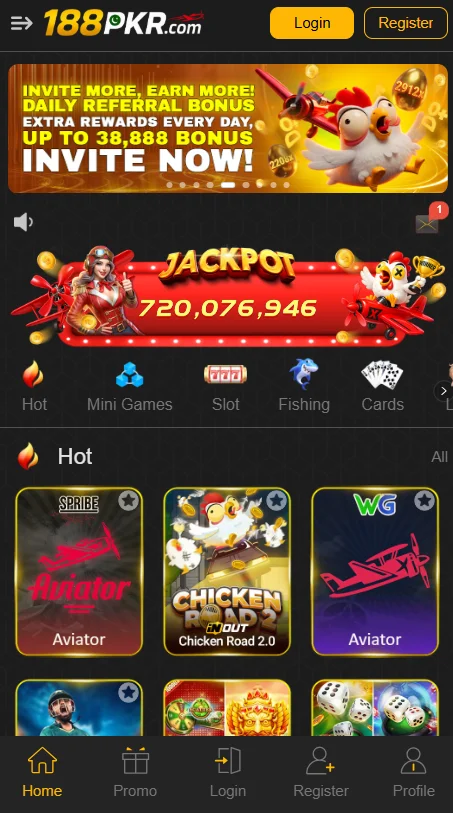 188PKR Game App