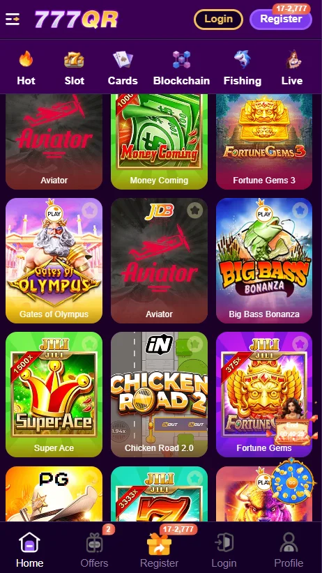777QR Game Download