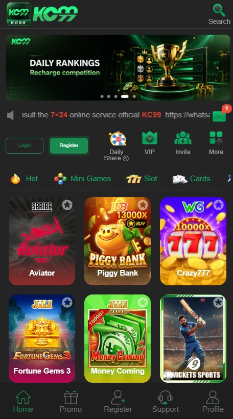 KC99 Game App