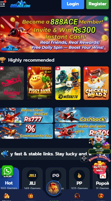 888ACE Game App