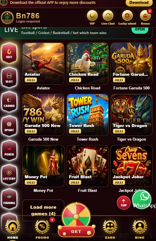 BN786 Game App